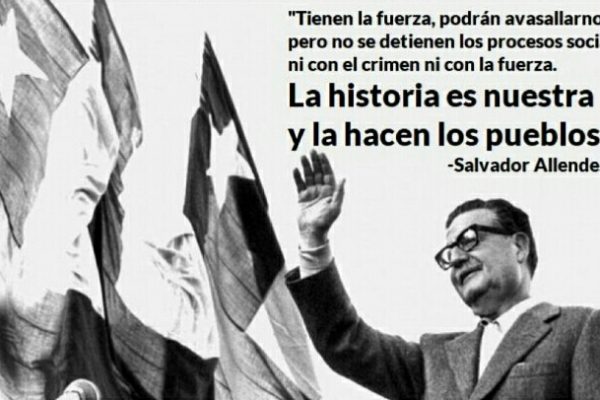 Homenaje a Allende,a 50 años del triunfo electoral de Unidad Popular