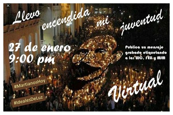 La primera Marcha de las Antorchas