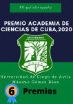 Academia de Ciencias de Cuba  entrega Premios Nacionales 2020 a investigadores uniqueños