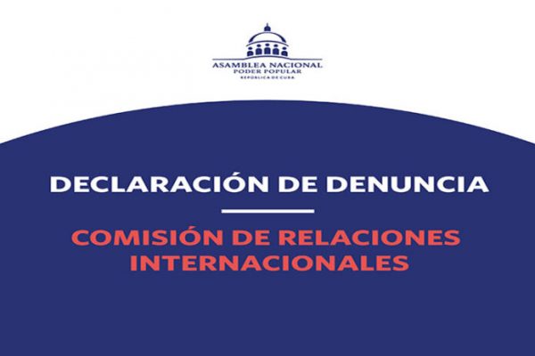 Parlamento de Cuba denuncia maniobra de diputados europeos.