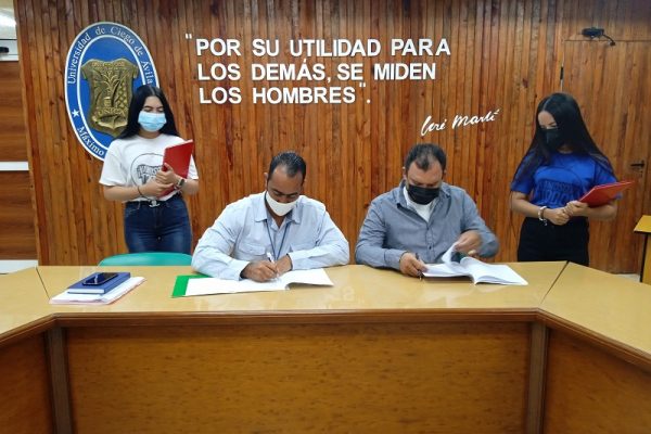 Universidad de Ciego de Ávila firma convenio de colaboración con empresas del territorio